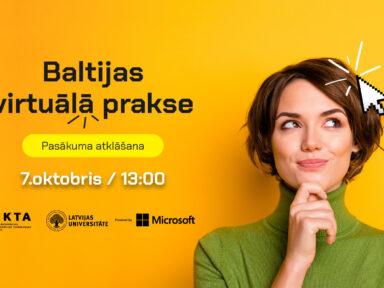 Baltikumi virtuaalkursuste programmi avaüritus
